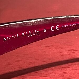 Anne Klein Burgundy Sunglasses